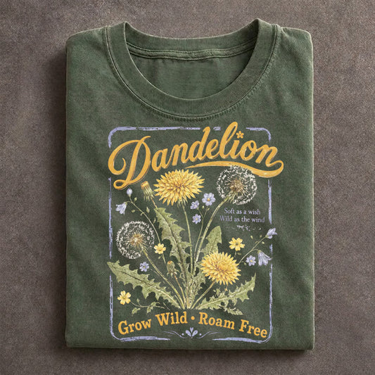 Botanical Dandelion T-shirt