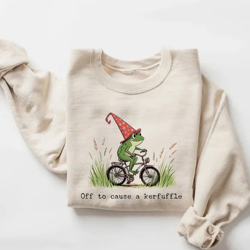 Off to Cause a Kerfuffle Sweatshirt