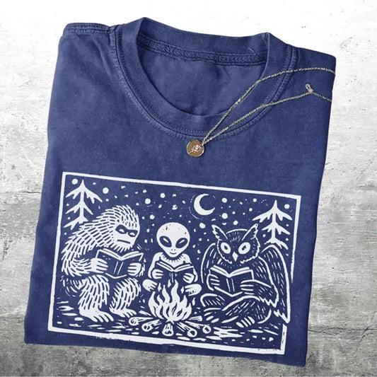 Cryptid Book Club T-shirt