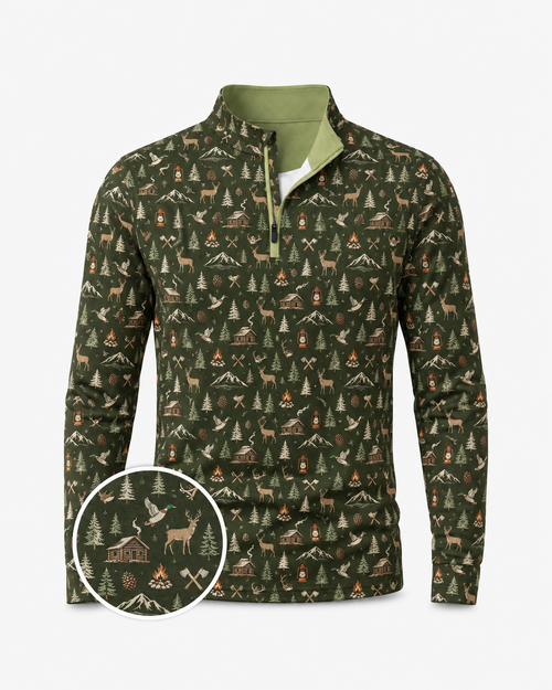 Pine Ridge Cabin Quarter-Zip Pullover