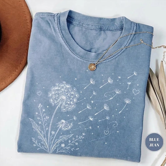 Dandelion Wildflower T-shirt