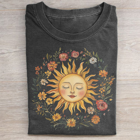 Boho Spiritual Sun T-shirt