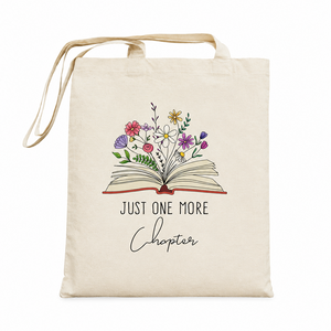 Just One More Chapter Tote Bag
