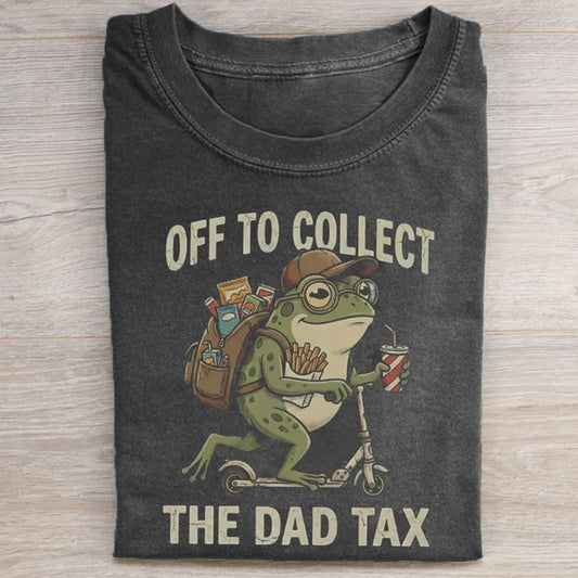 Funny Dad Tax Frog T-shirt