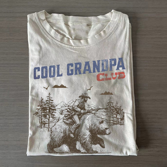 Cool Grandpa Club T-shirt